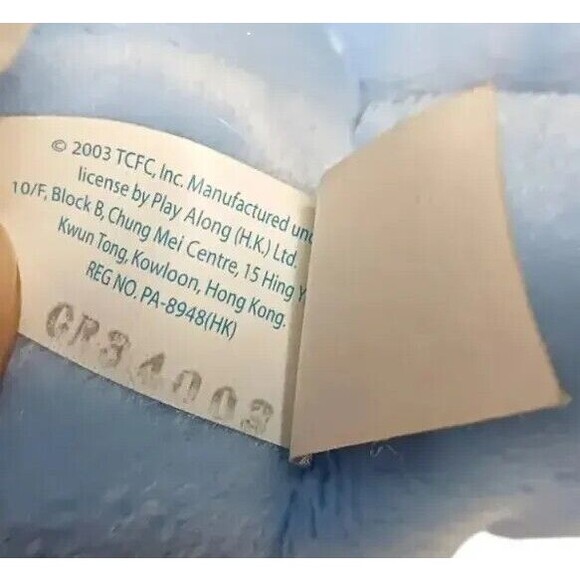 VTG 2003 Care Bear Bears Cousins Loyal Heart Dog Blue 8" Plush Stuffed Animal - Picture 4 of 4